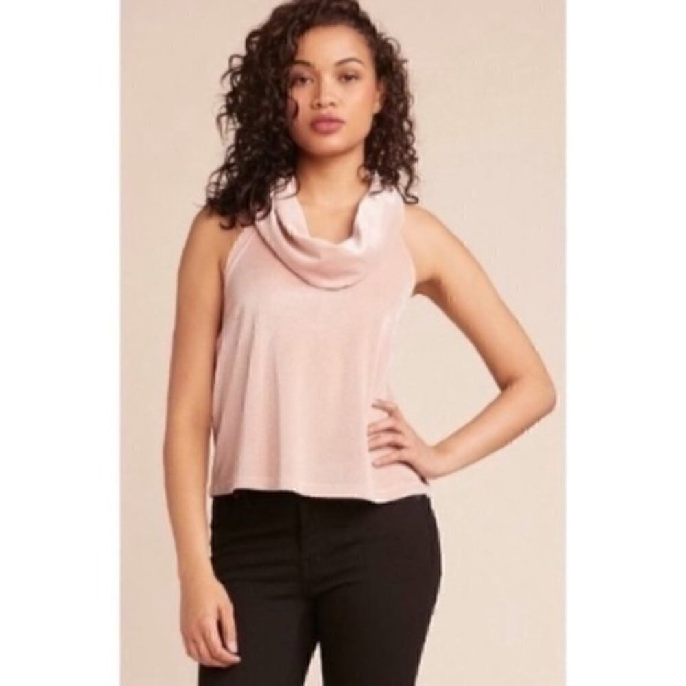 Jack BB Dakota Turtle Neck Halter Velvet